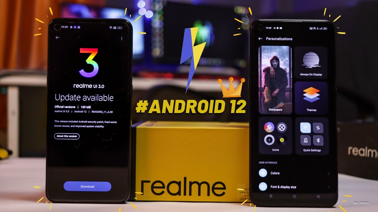 OFFICIAL Realme UI 3.0 With Android 12 ⚡⚡Gaming/Features ? | Realme Gt ...