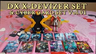รีวิว ที่แปลงร่างอุลตร้าแมนเอ็กซ์ DX X-DEVIZER SET & CYBER CARD [ รีวิวแมน Review-man MiniReview ] screenshot 1