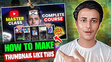 How To Make HD YouTube Thumbnail in Mobile :(Picsart Tutorial) |