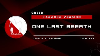 Download lagu Creed - One Last Breath || KARAOKE || LOW KEY