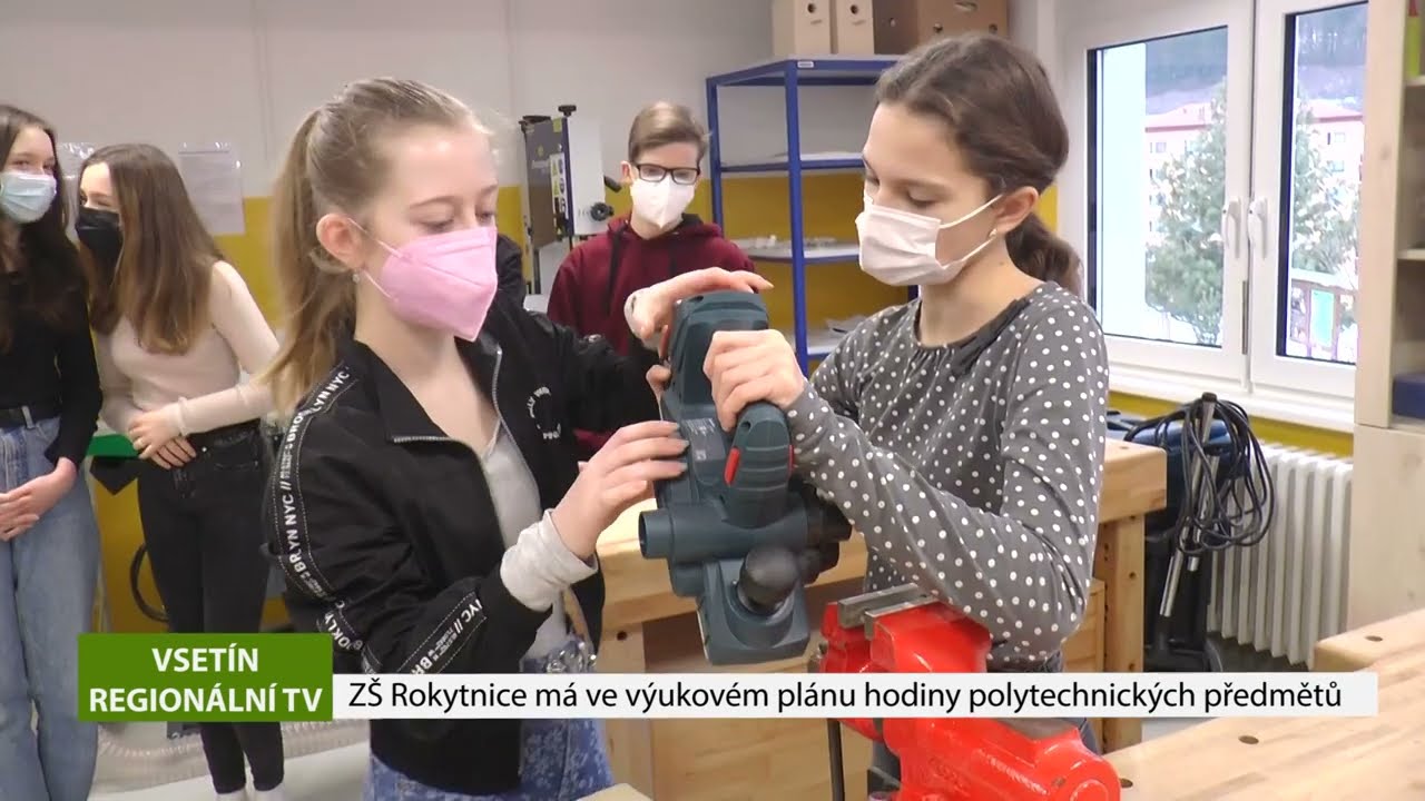 VSETÍN: ZŠ Rokytnice má ve výukovém plánu hodiny polytechnických předmětů