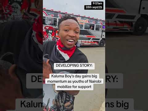 Kenyan Gen Z Support Kaluma Boy Kenyan Genz
