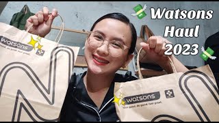 WATSONS HAUL 2023 + VIYline Aqua Cream First Impression | Philippines | Loriebelles