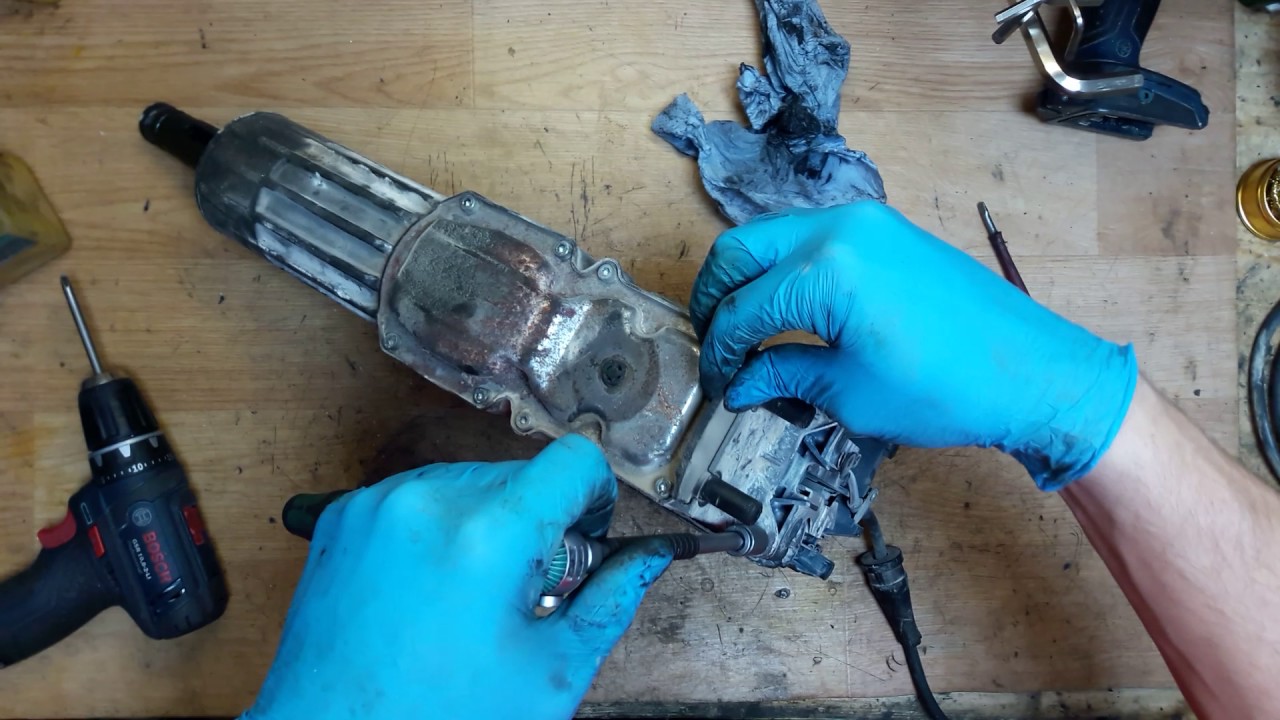 How To Disassemble And Find Problem For Bosch Rotary Hammer Drill