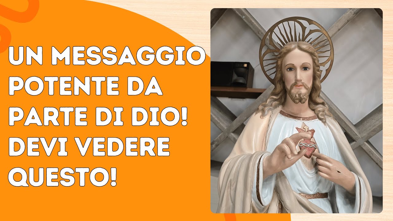 Un messaggio potente da parte di Dio! Devi vedere questo! - YouTube