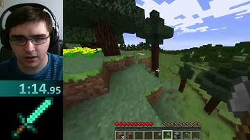 Minecraft / Enter Nether Speedrun / PB = 6:01.88