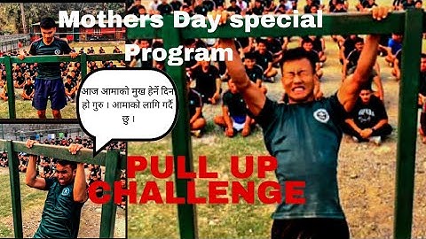 Morher’s Day Special || Pull Up Challenge||British Army & G.C Trainee Boys Pull Up Challenge