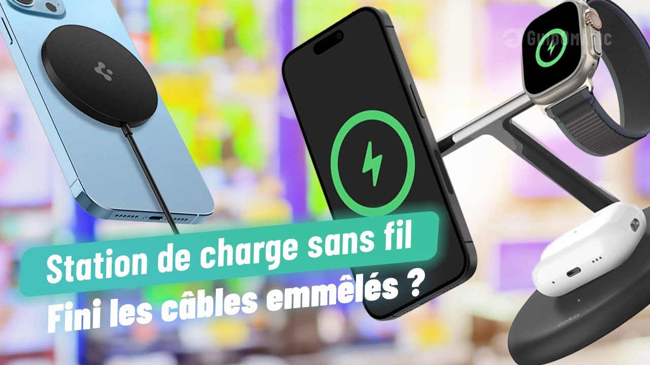 STATION DE CHARGE SANS FIL (NOUVEAUTÉS) - Comparatif & Guide d'achat 2025! [TOP 3]
