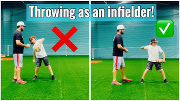 How to pull back when throwing as an infielder!