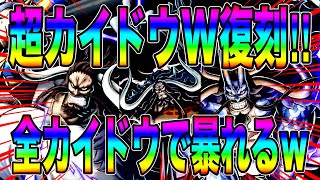 超フェスカイドウW復刻来たので全カイドウで暴れてきたw ~僕のカイドウアカデミア~【バウンティラッシュ】