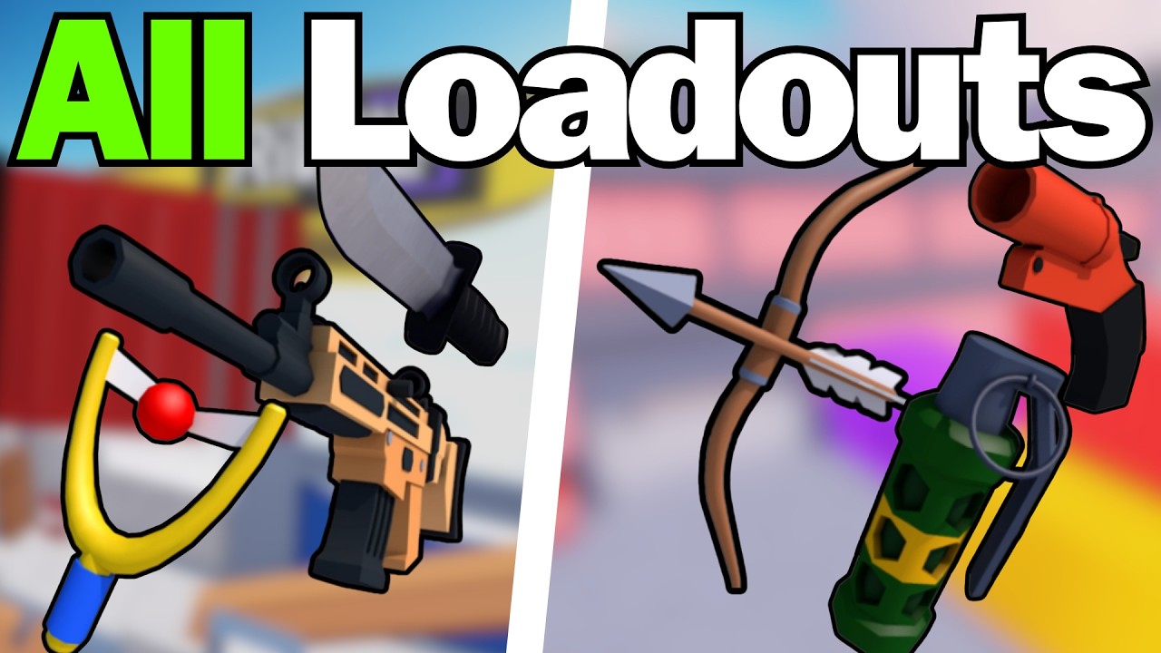 I Used Every Type of Loadout In Roblox Rivals - YouTube