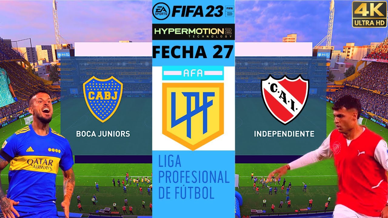 PS5) FIFA 21 Club Atlético Independiente VS Boca Juniors GAMEPLAY