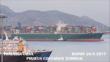 THALASSA DOXA arrival at Piraeus Container Terminal