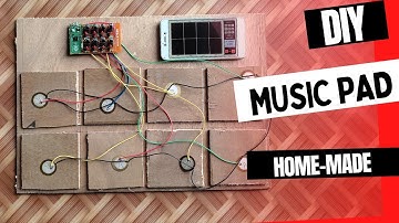 How to make a Real Octa-Pad at home!! घरमे बनाया एक दम रियल Drum-Pad