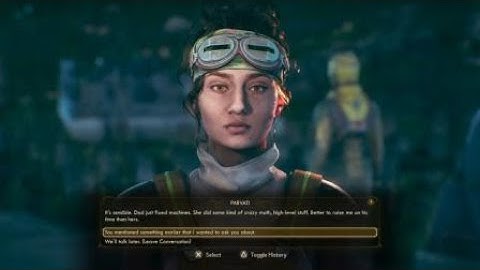 The Outer Worlds - parvati talks about her parents