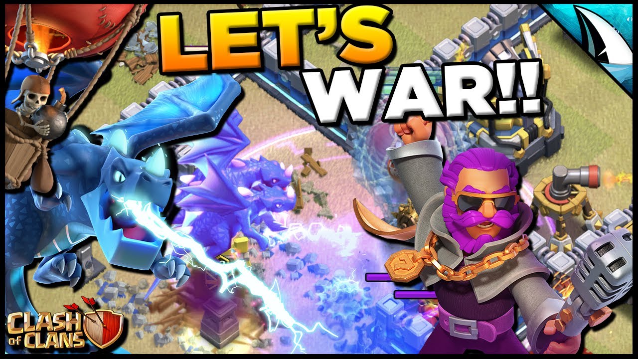 Let's Clean a YoloTrone War Attack LIVE - Air Attacks at TH 12 | Clash of Clans