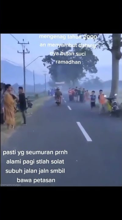 lebaran tahun 90an