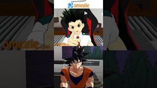 Goku Goes On Omegle Pt. 7 #goku #krillin #dragonball #gonfreecss #hunterxhunter #anime