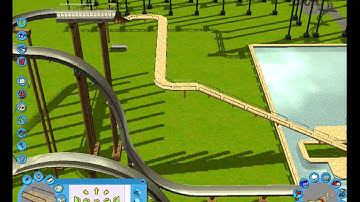 Roller Coaster Tycoon 3 Tutorial Entrance & Exits, and Connecting Water Slides to Pool Complex