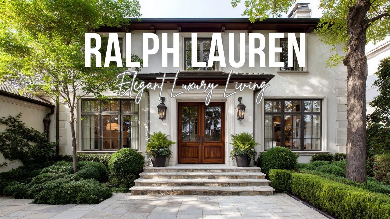 Elegant Luxury Living inspired by Ralph Lauren Home heritage and prestige aesthetic