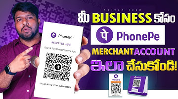 How To Create PhonePe Business Account In Telugu | PhonePe Merchant Account Create 