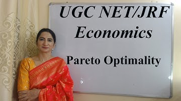 Pareto Optimality - UGC NET/JRF Economics