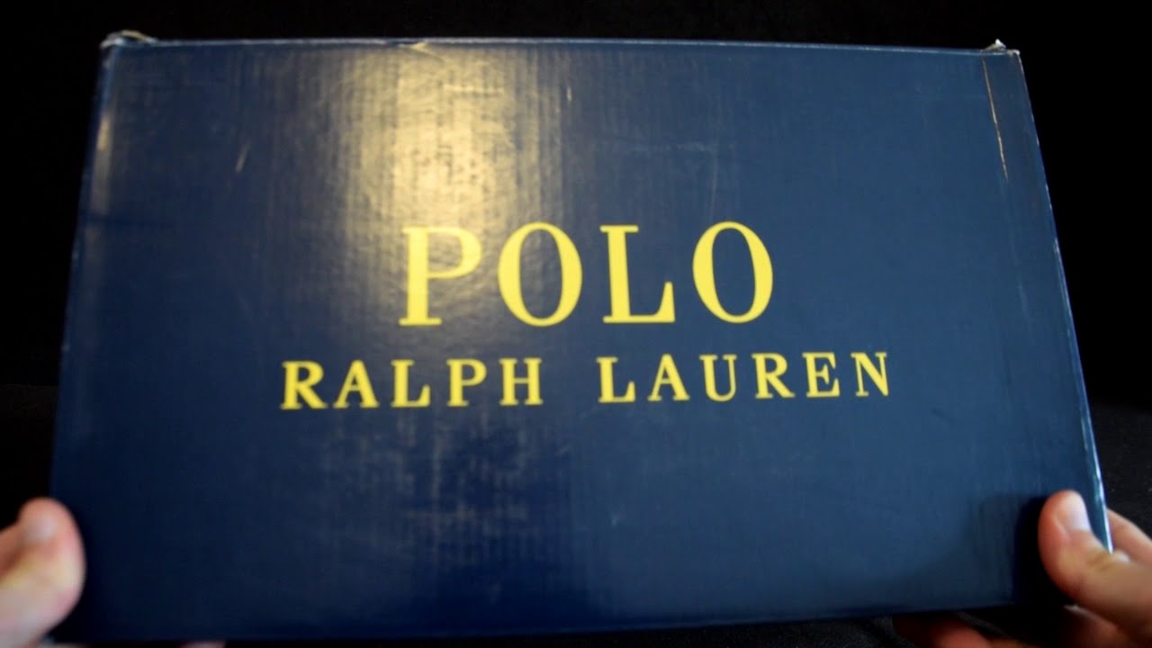 Polo Ralph Lauren Hugh - Unboxing Video - YouTube