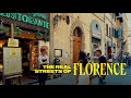 The Real Florence, Italy, Walking Tour - 4K