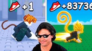 INICIEI COM TODAS GAMEPASSES NO SPEED MONKEY ESCAPE