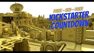 Print and Paint  |  Kickstarter Countdown #1-33