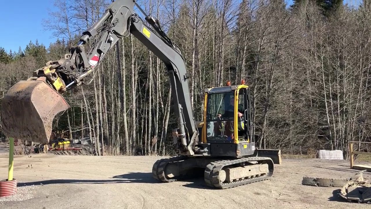 Bandgrävare Volvo EC Bandgrävare Volvo ECR88plus