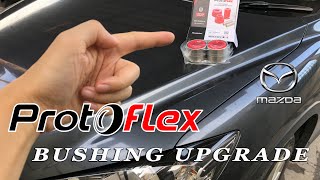 Mazda CX 5 Skyactiv MAZDA 3 6 CX 3 Biante Bushing Lower Control Arm (Large section) upgrade. HOW TO.