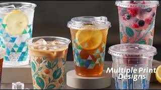 98mm PET/RPET Cold Cups with Lids | 12–24 oz for Iced Coffee & Boba Guide