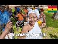 I Was CROWNED A Queen In Ghana Becoming Nana Ama Oforiwaa II Benkumhemaa Enstoolment