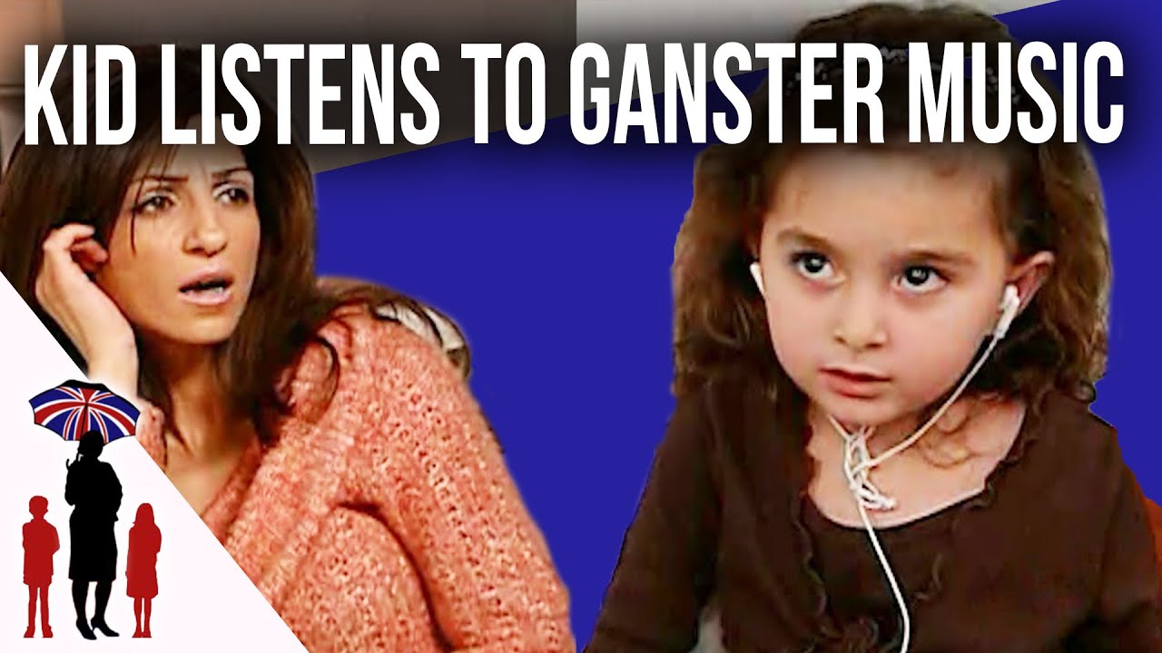 Parents Don't Know Child Listens To Gangster Rap | Supernanny - These parents were unaware that their young daughter was listening to gangster rap. 
