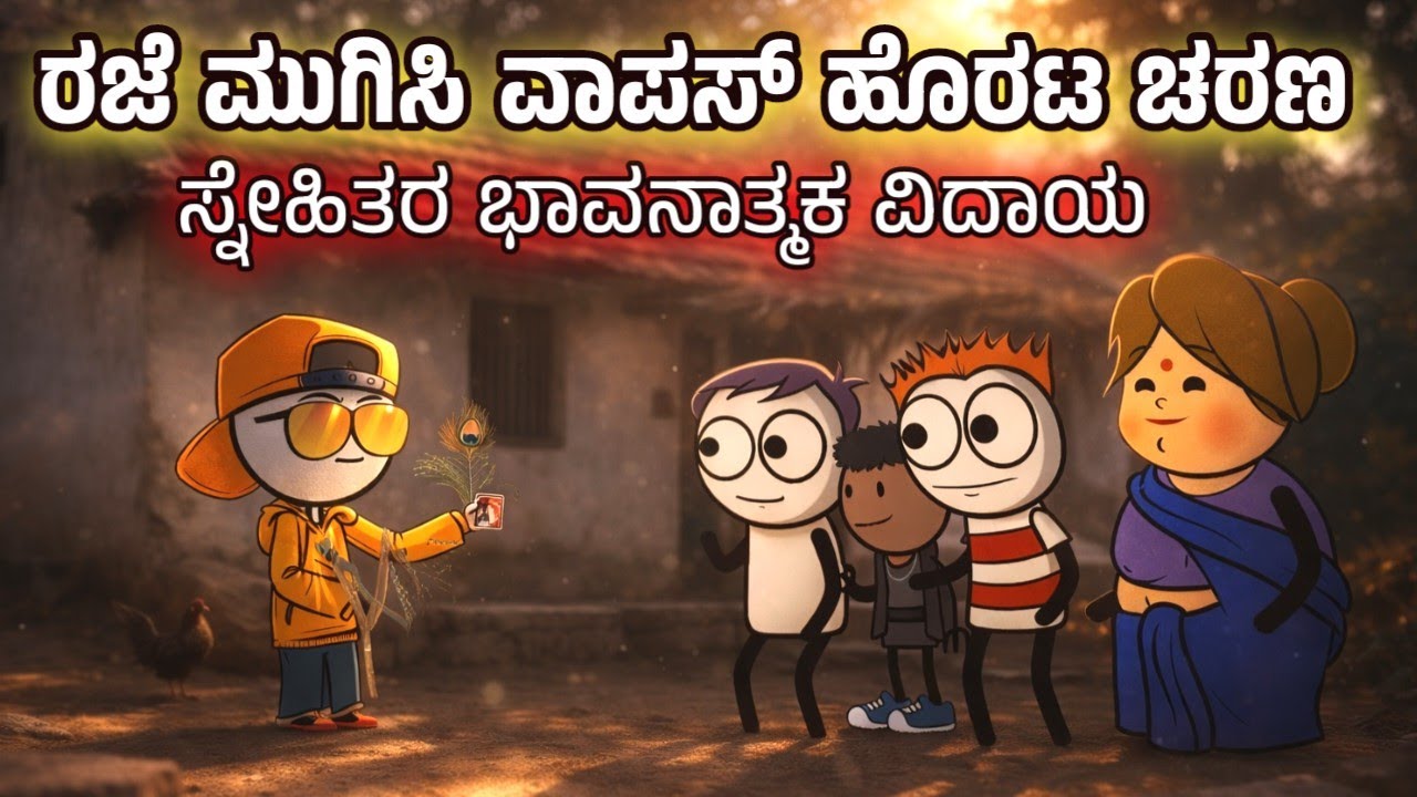 ರಜೆ ಮುಗಿಸಿಕೊಂಡು ವಾಪಸ್ ಅಮೆರಿಕಾಗೆ ಹೊರಟ ಚರಣನಿಗೆ gift ಕೊಟ್ಟ ಮಕ್ಕಳು| Sira Sogadu