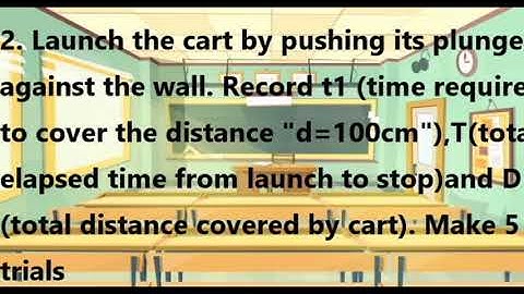 Experiment 1- Average Vs. Instantaneous Velocity