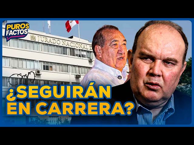JNE decide el futuro político de Mario Vizcarra y López Aliaga | SEGMENTO #PurosFactos