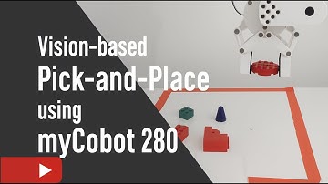 Vision-based Warehouse Sorting of 6-axis Collaborative Robot myCobot 280 Jetson Nano