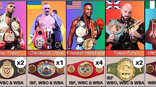 All World Heavyweight Boxing Champions List | 1885 to 2023