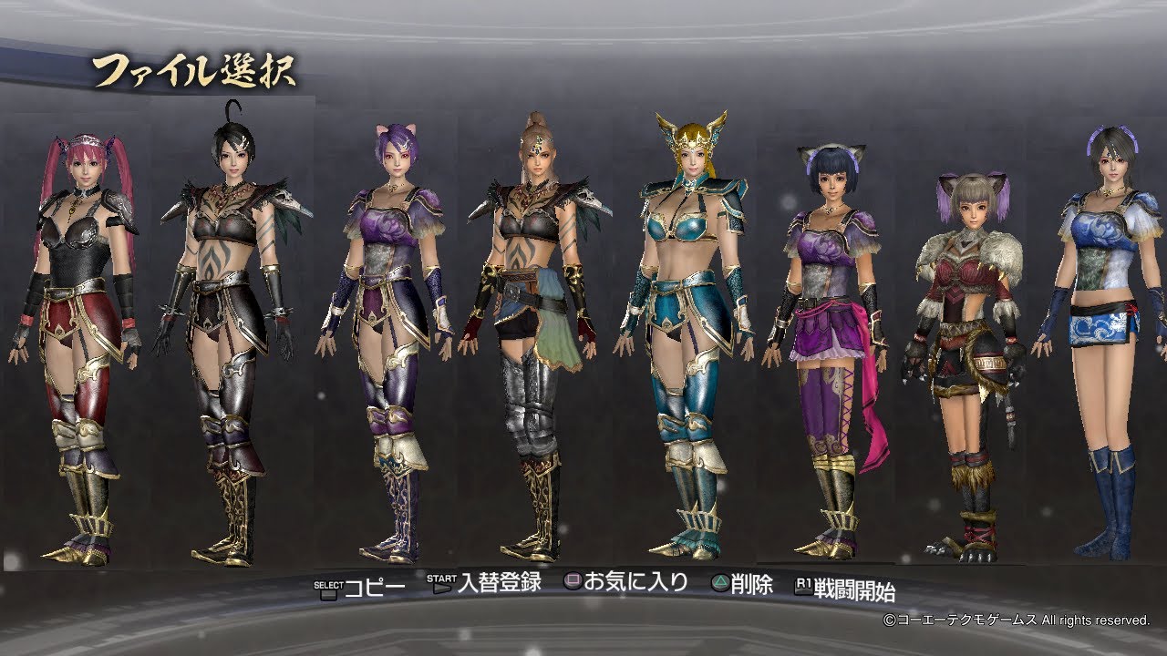 真 三國無双6 Empires エディット美少女戦士 イベント ３ Youtube