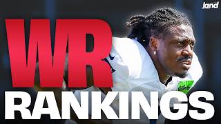 My Top 50 WR Rankings & Tiers