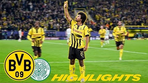 Borussia Dortmund vs Celtic (7-1) | Adeyemi Hattrick! Champions League 24/25