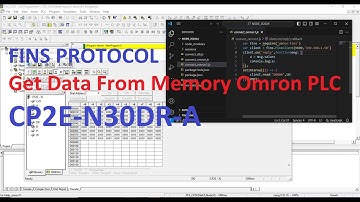 Get Data From Memory Omron PLC CP2EN30 using FINS Protocol