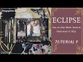 Tutorial 7 Eclipse all in one scrapbook MINI ALBUM / JOURNAL / DIARY  ( Zoju Designs  papers )