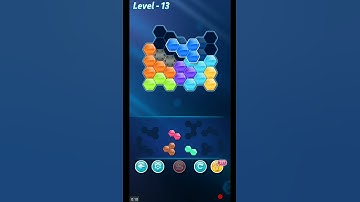 BLOCK HEXA PUZZLE LEVEL 13 ANSWERS MASTER LEVEL PACK