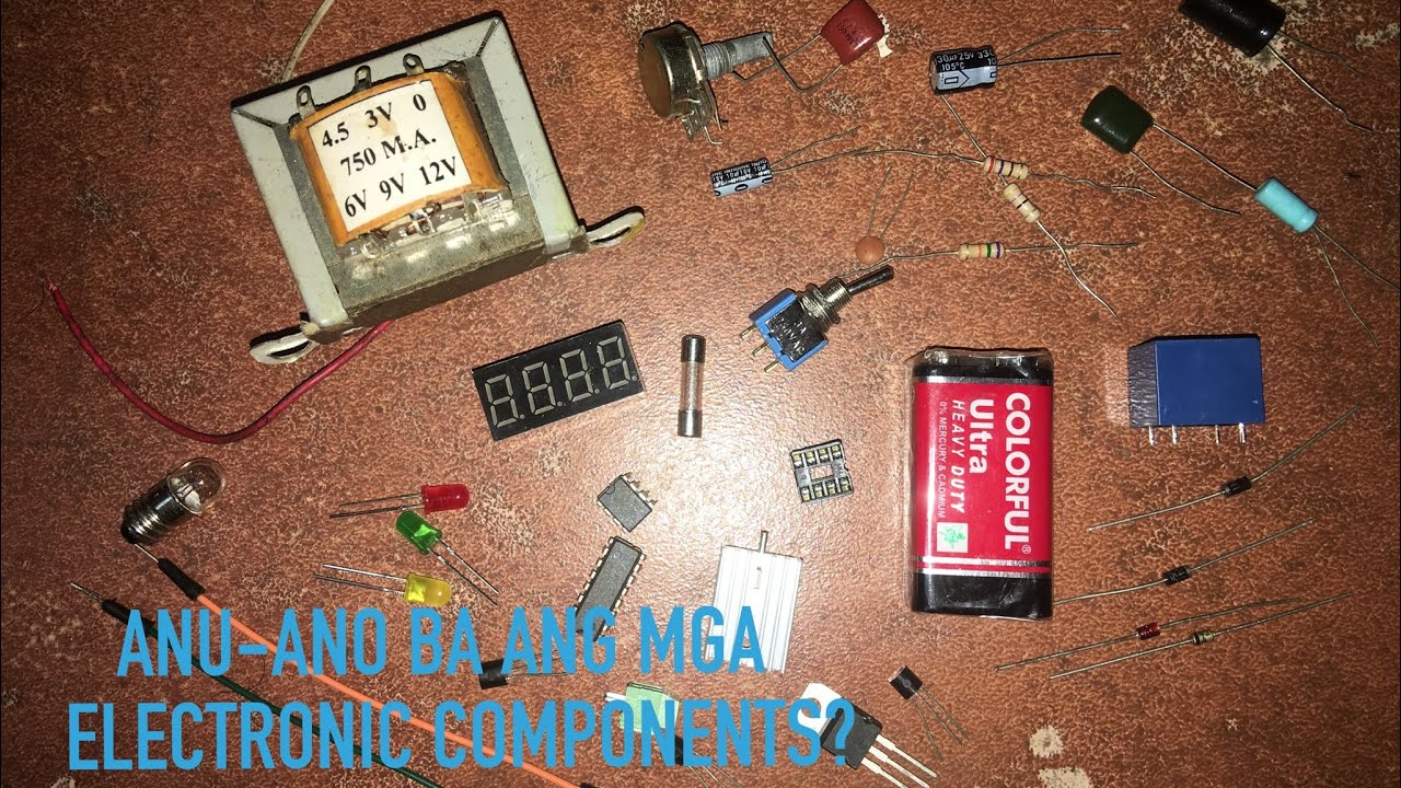 Electronic Components Descriptions and Symbols EP.35 (Tagalog