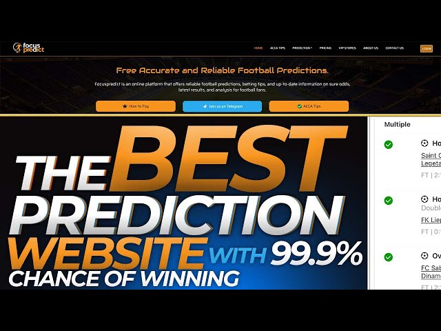 Best Football Prediction Website For High Coring Half
