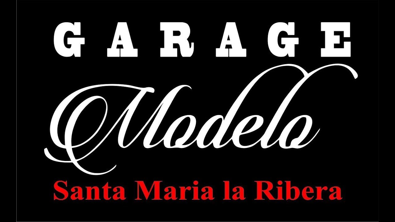 Garage Modelo Santa María La Ribera - YouTube