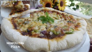 Italian Neapolitana pizza| Italian pizza recipe| Neapolitana pizza recipe| Recipe in Hindi Ridhima's